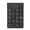 Black, variant on Xirurus Mini Wireless Numeric Keypad 2.4G USB Ergonomic Lightweight PC Computer Accessory White 18 Keys for Laptop Desktop Office Work Study Compatible with Windows Mac Portable External Numpad