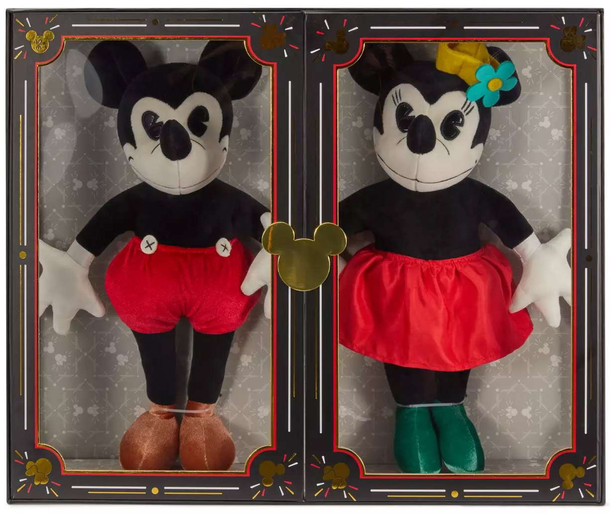 Disney Mickey & Minnie Mouse Wedding Plush Set, Bride and Groom