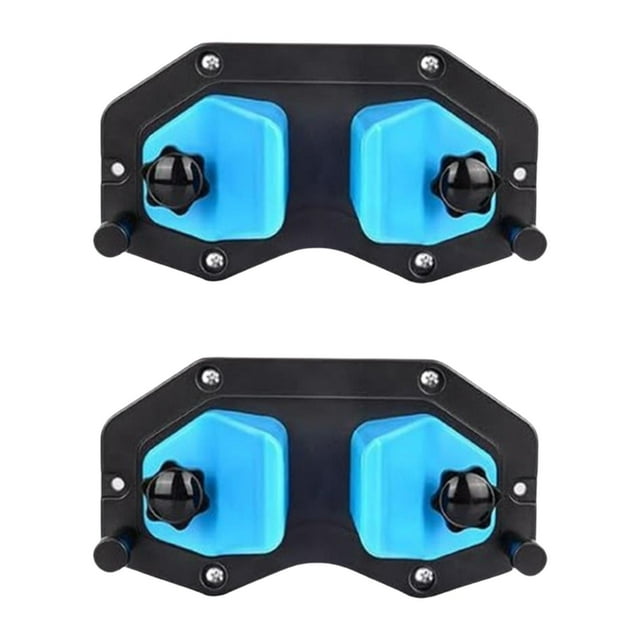 Soporte de pared para esquís y tablas de snowboard, organizador de esquís, herramienta práctica, estante de almacenamiento portátil para tablas de 2 piezas