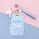 thumbnail image 4 of LLavero de Hello Kitty MyMelody con dibujos animados, llavero de muñeco con soporte para tarjeta de autobús y Cinnamoroll, funda protectora con cordón, 4 of 4