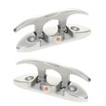 thumbnail image 1 of 2Pcs Barco abatible 4-1 / 2 "Muelle de grapas plegable Acero inoxidable Plata Baoblaze Grapa de muelle plegable, 1 of 6