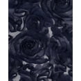 thumbnail image 2 of Zelouf Rosebud 2D Soutache On Mesh  , Sewing, DIY, Crafts Fabric by the Yard, Navy, 10 Yard, 2 of 2