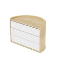 thumbnail image 2 of Umbra Moona Jewelry Box Organizer for Smaller Accessories Unisex White/Natural, 2 of 11