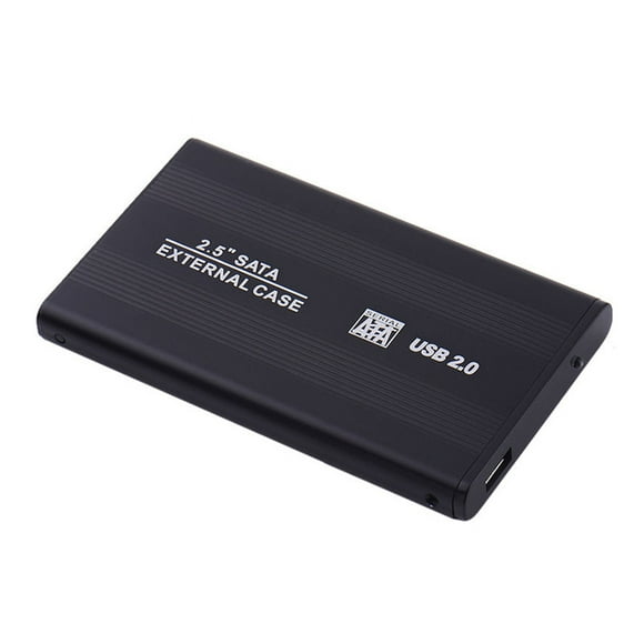 axGear USB 2.0 2.5 SATA Enclosure External Case For Notebook Laptop Hard Disk Black