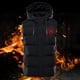 thumbnail image 5 of Chaleco calefaccionado con USB, chaleco calefaccionado eléctrico, chaqueta calefactora lavable para acampar al aire libre y hacer senderismo, 5 of 12