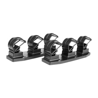 2-pieces fishing boat rod holders 2pcs Double-Head Holders, Stainless Steel Fishing Dual Rod Holder, Double Angle Adjustable Rod Holder, Pair of Stainless Steel Fishing Dual Rod Holder Silver : Sports & Outdoors Rod Holder SeaSuckers Pro Series rod holders offer added functionality and style Two Flush Mounted Stainless Steel