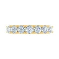 thumbnail image 3 of 1 Carat 7-stones Diamond Wedding Band Ring in 14K Yellow Gold (Ring Size 9.5) (SI1-SI2 Clarity), 3 of 5