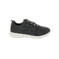 thumbnail image 2 of SUGAR Womens Black Heathered Comfort Round Toe Lace-Up Athletic Sneakers Shoes 7, 2 of 4