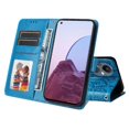 thumbnail image 5 of Funda tipo cartera GANGXUN para OPPO Reno 8Z , diseño girasol, cuero PU, soporte, cierre magnético, tarjetero, 5 of 5