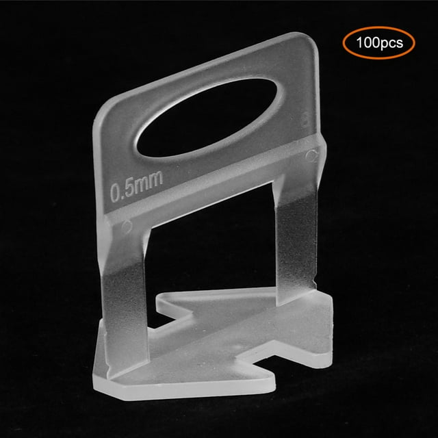 Clip De Nivelación De Azulejos Duradero De 0,5 Mm, 100 Piezas, Nivelador De Azulejos, Baldosas De Cerámica Para Piso