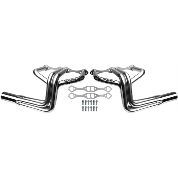 Southwest Speed Ceramic Coated Headers 1932 Ford Hi-Boy With Small Block Chevy 265-400 Engine With Oval Ports,Street Rod