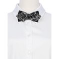 thumbnail image 4 of CORBATA DE LAZO AJUSTABLE PREATADA DE DIAMANTE PARA HOMBRES INSPIRADA EN EL DÍA DEL PADRE, MODA PARA BODAS, FIESTAS Y NEGOCIOS, NEGRO, 4 of 5