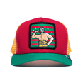 thumbnail image 1 of Gorra Pook Visera curva con malla y ajustador Personaje Luchador, 1 of 4