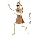 thumbnail image 3 of Gaecuw Plastic Skeletons, Skeleton skeleton Haloween Skeleton, Halloween Skeletons Decorations Halloween Skeleton Decor for Halloween Decoration Indoor Outdoor(White, Plastic), 3 of 6