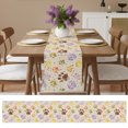 thumbnail image 1 of Table Runners 72 Inches Long Dress Scarves, Colorful Dog Paws Farmhouse Kitchen/Dining Table Decor Table Runner, Coffee Tablerunners, Farmhouse Art Cartoon Rustic 13x72 Inch, 1 of 1