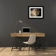 thumbnail image 3 of Kimberly, Allen 32x25 Black Ornate Wood Framed with Double Matting Museum Art Print Titled - Leo, 3 of 4