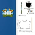 thumbnail image 2 of Off The Wall Plates - Summer Butterfly - Triple Gang Paddle Rocker, 2 of 4