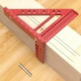 thumbnail image 4 of lanema Ergonomic Triangular Ruler Line Measuring Tool for Effortlessly Use Woodworking, 4 of 9