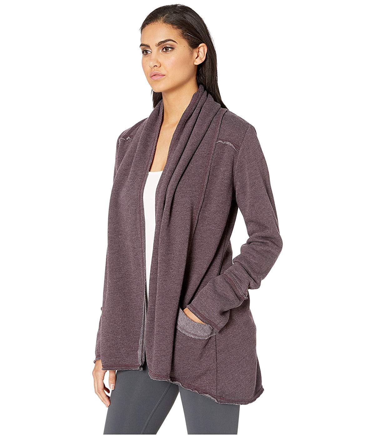 hard tail slouchy cardigan
