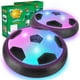thumbnail image 1 of Paquete de 2 balones de fútbol flotantes con 8 baterías, juguete de fútbol flotante de aire con luces LED y parachoques de espuma, juegos de interior para niños de 4 a 8 a 12 años, regalos para niños, 1 of 7