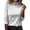 White, variant on 2026 New!Women's Turtleneck Sequin Sparkly Long Sleeve Pullover Soft Knitted Sweater