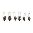 thumbnail image 3 of As Seen on TV Zipper Removable Reusable Easy to Install Fix Any Zip Plastic Set of 6 Brown, 3 of 5