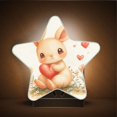 thumbnail image 3 of Star Shaped Energy Saving Night Light Living Room Night Light, Bedroom Night Light, Corridor Night Light, Study Night Light Little Orange Rabbit, 3 of 6