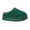 GREEN, variant on Women's Plush Lined Slippers Indoor Outdoor Memory Foam House Shoes