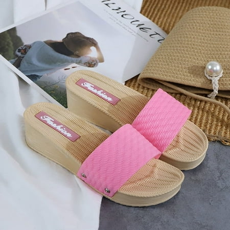 

Women s Summer Open Toe Wedge Sandals Espadrilles Comfort Slippers Mules Casual Shoes