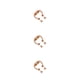 thumbnail image 4 of Minnieouse 5 pares de anillos de acero inoxidable para la nariz que no perforan el segmento Tragus Faux Trend Body Jewelry Hoop Herradura Type1 NO1, 4 of 6