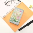 thumbnail image 7 of JIALIOU Nylon Trifold Card Wallet with ID Window Zipper Pocket for Men Women Teen Blooming Cosmos Flower Field, 7 of 7