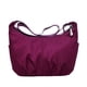 thumbnail image 1 of Qarigey Bolso de mensajero para mujer, bandolera con fecha de fiesta, para citas, escuela, oficina, compras, Picnic, almacenamiento, bolso de hombro para Bolsas de mensajero y de hombro Morado oscuro Qarigey AP018040-03, 1 of 6
