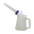 thumbnail image 2 of jinwen Oil Jug with Scale Automotive with Long Spout Sturdy Oil Measuring Container 1L, 2 of 9