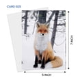 thumbnail image 2 of Tarjeta de felicitación 90210 Exotics Mystic Red Fox, grande, 13 x 18 cm, 2 of 5