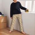 thumbnail image 5 of Hirioo Set With Peanut for Teenagers' Pajama Pants Womens Lounge Pants with Pockets Pj Bottoms Pants for Men-XS(5-6), 5 of 6
