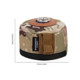 thumbnail image 3 of Escalada Bolsa de almacenamiento para depósito de gas con tapa para depósito de gas para acampar (MC Camouflage S), 3 of 5