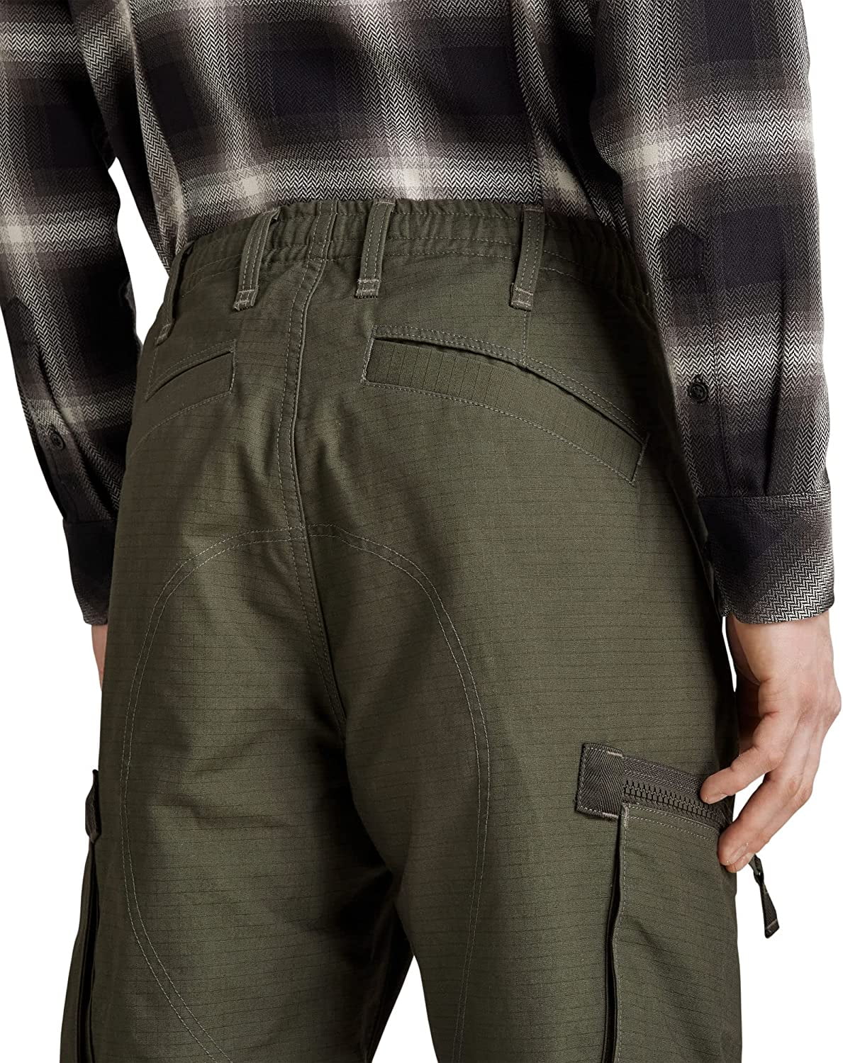 G Star Raw Tapered Cargo Trousers Beige | Mainline Menswear