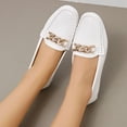 thumbnail image 6 of ZTTD Summer Fashion Women's Small Leather Shoes Boat Like Breathable and Comfortable Casual Shoes, 6 of 9
