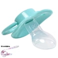 thumbnail image 6 of CutiePlusU Adult Sized Pacifier Dummy for Adult Babies-Large Shield 3 Pack - Turquoise, Purple, Roes, 6 of 6