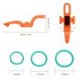 thumbnail image 4 of Soporte para anzuelo de señuelo multifuncional para accesorios de herramientas de caña de pescar naranja Wdftyju Para Estrenar, 4 of 4