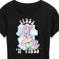 thumbnail image 3 of Disney Princess - Mermaid Ariel Tides 'N' Vibes - Women's Short Sleeve Graphic T-Shirt, 3 of 5