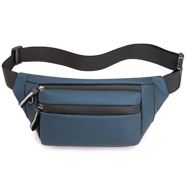 Fanny Pack Crossbody Travel Bag, teléfono informal multifuncional impermeable para senderismo, ciclismo, correr Ormromra CPB-DE-SSW1384-2