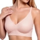 thumbnail image 1 of Brasier Mujer Tela de Mantequilla Sujetador Push up sin Costuras En La Parte Inferior y sin Aros para Mujer, Talla Pequeña, Talla Grande Extra Grande, 1 of 3