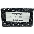 thumbnail image 2 of Shason Textile (3 Yards Cut) Craft Projects Poly Cotton Print Bandana, Black, Available In Multiple Colors, 2 of 12
