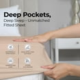 thumbnail image 6 of Utopia Bedding Queen Fitted Sheet - Bottom Sheet - Deep Pocket - Soft Microfiber - Shrinkage and Fade Resistant - Easy Care -1 Fitted Sheet Only Beige, 6 of 8