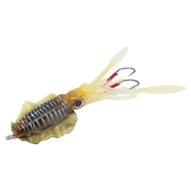 Lifelike Fishing Lures Octopus,Squid Fishing Lure for Squid Fishing Lure  Squid Sea Fishing Bait Tailored for Perfection