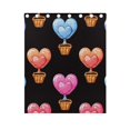 thumbnail image 4 of Hearts Balloon Curtains Black Out Curtains for Sliding Glass Doors Bedroom Living Room Bathroom 2 Panels Set, 4 of 5