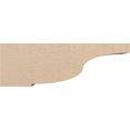 thumbnail image 3 of 5"W x 30"D x 10"H Thin Van Buren Rough Cedar Woodgrain TimberThane Corbel, Primed Tan, 3 of 6