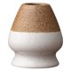 thumbnail image 1 of Soporte for batidor Matcha de cerámica (Chasen Tate), soporte for proteger y remodelar su batidor de bambú for la ceremonia del té, 1 of 7