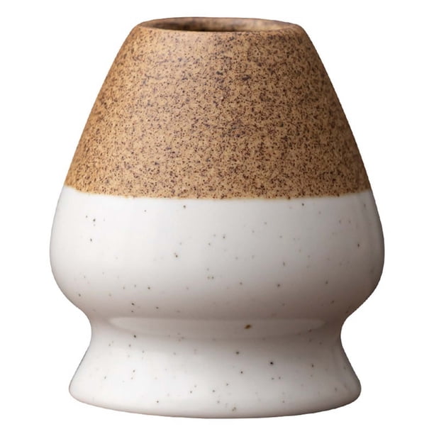 Soporte for batidor Matcha de cerámica (Chasen Tate), soporte for proteger y remodelar su batidor de bambú for la ceremonia del té